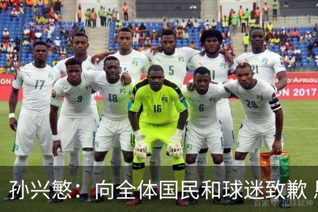孙兴慜：向全体国民和球迷致歉 恳请少些过度批评伤害
